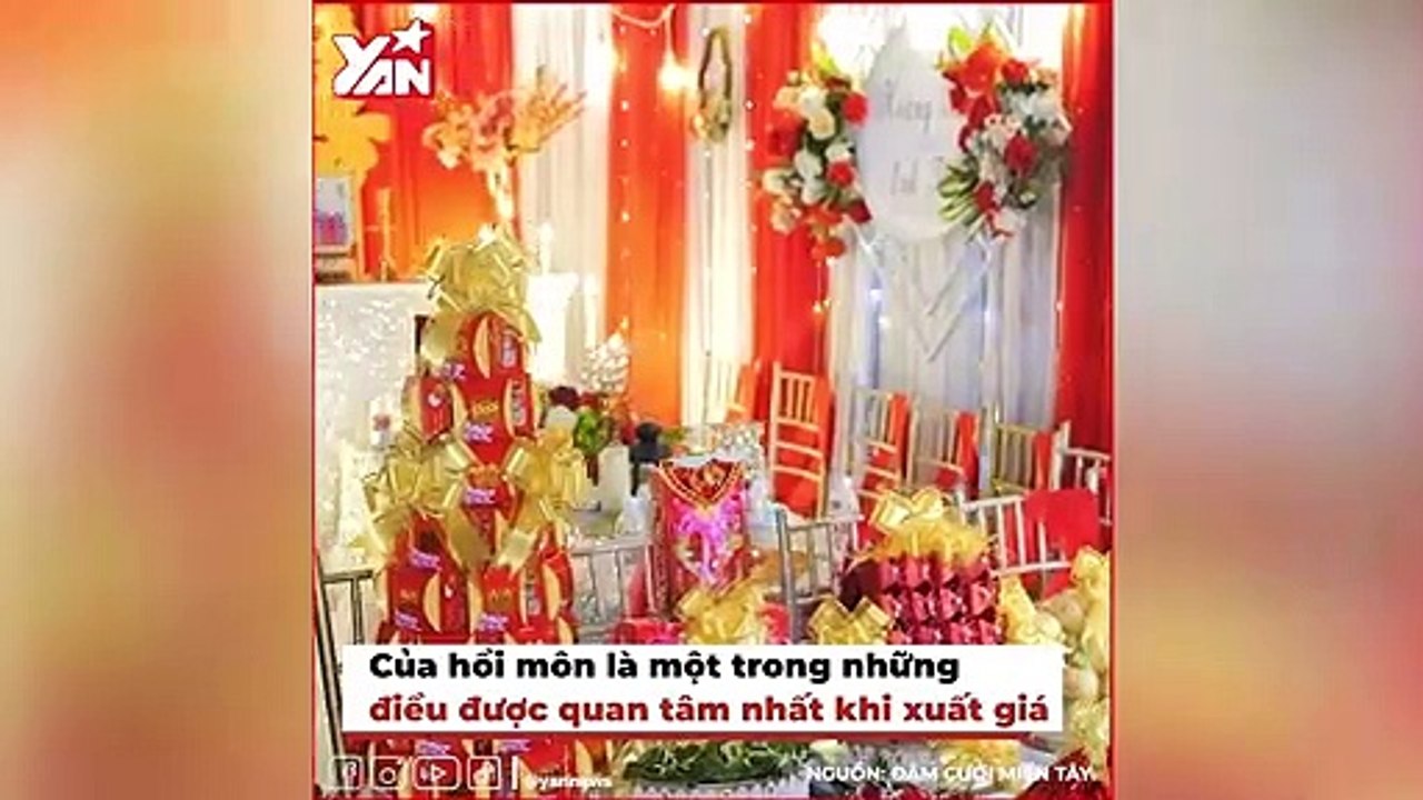 Cô dâu nhận quà hồi môn cực khủng từ anh trai_ Sương sương mấy miếng đất, chục cây vàng