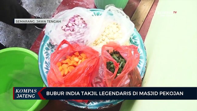Bubur India Takjil Legendaris di Masjid Pekojan Semarang