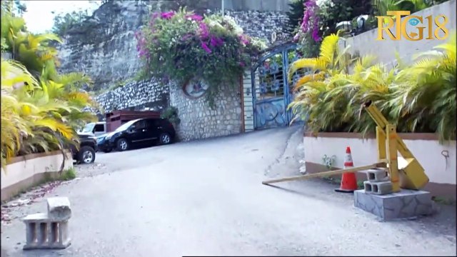 Imaj devan kay ansyen Prezidan Jovenel Moïse nan Peleren 5, 9 mwa aprè asasina'l 6,7 Jiyè 2021.