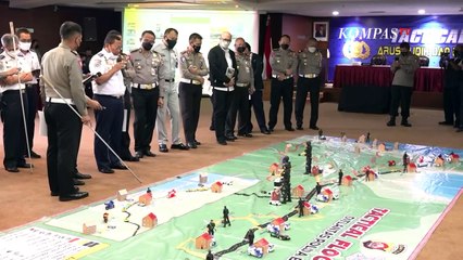 Persiapkan Petugas & Sentra Vaksin, Korlantas Polri Buat Simulasi Pengamanan Mudik Lebaran 2022