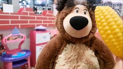 Maşa ile Koca Ayı Buzdolabına Neker Koyuyor