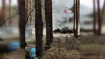 Ukrayna, teslim ol çağrısına uymayan Rus tankını böyle imha etti