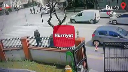 Bursa'da 59 bin liralık kapkaç kameralara böyle yansıdı