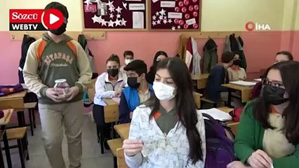 Öğrencilerin yaptığına bakkal bile şaşırdı