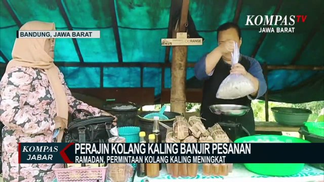 Perajin Kolang Kaling Banjir Pesanan