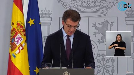 Feijóo: «Es inaudito el viaje de Sánchez a Rabat sin el aval del Congreso, rompe 40 años de consenso»