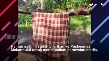 VIRAL VIDEO AMBULANS MASUK JURANG, SETELAH MENGANTAR PASIEN DI GARUT