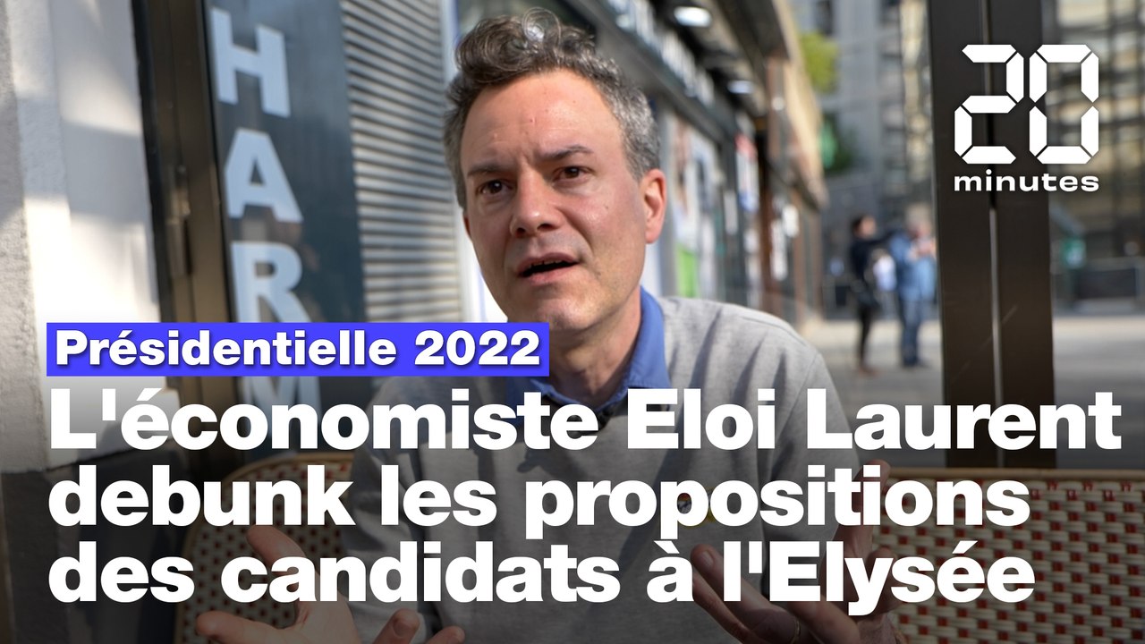 Présidentielle 2022 : L'économiste Eloi Laurent décrypte les propositions des candidats