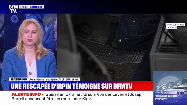Même si j'entendais les sirènes, j'avais une forme de rejet de la réalité : cette Ukrainienne, rescapée d'Irpin, témoigne