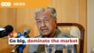 Malaysia should look beyond foreign direct investments to grow the economy, says Mahathir