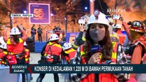 HUT Ke-55, PT Freeport Indonesia Gelar Konser Musik pada Kedalaman 1.220 Meter di Bawah Tanah!