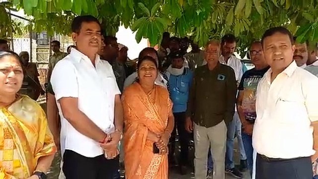 BJP officials demonstrated on the killing of the worker