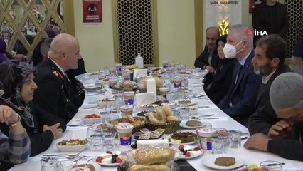 Son dakika: Şehit ve gazi aileleri iftar yemeğinde bir araya geldi
