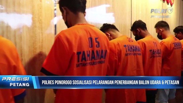 Himbauan Kapolres Ponorogo Terkait Larangan Balon Udara Petasan Dan Kamtibmas Selama Bulan Ramadhan