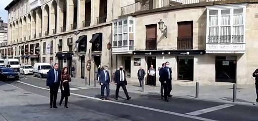 Isabel Díaz Ayuso llega al Memorial Víctimas del Terrorismo en Vitoria