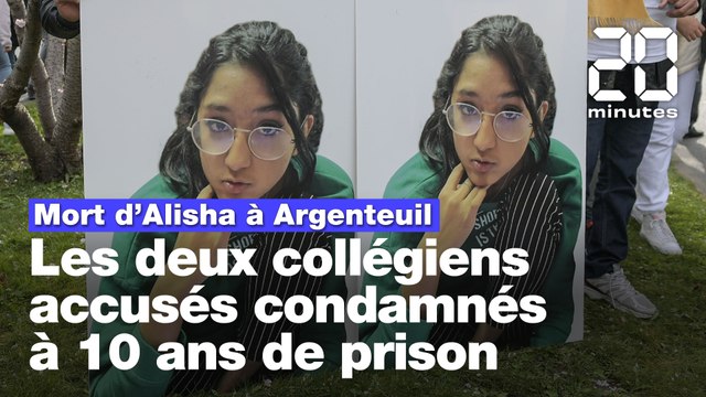 Mort d’Alisha à Argenteuil : Les deux collégiens accusés d'avoir noyé l'adolescente condamnés à 10 ans de prison