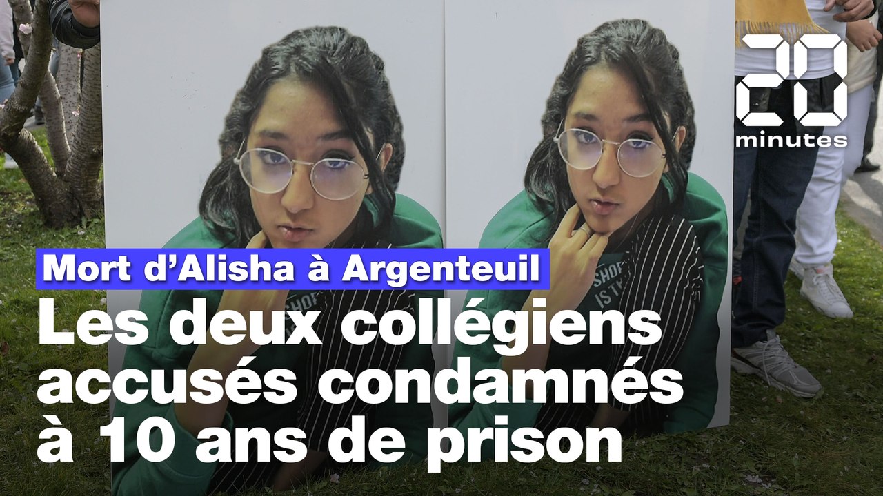 Mort d’Alisha à Argenteuil : Les deux collégiens accusés d'avoir noyé l'adolescente condamnés à 10 ans de prison