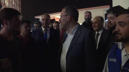 ŞANLIURFA - Bakan Kasapoğlu, KYK yurdunda sahur yaptı