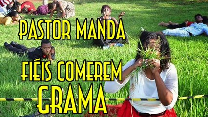 Pastor manda fiéis comerem grama - EMVB - Emerson Martins Video Blog 2016