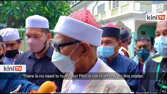 There's no need to rush anti-hopping law, says Hadi