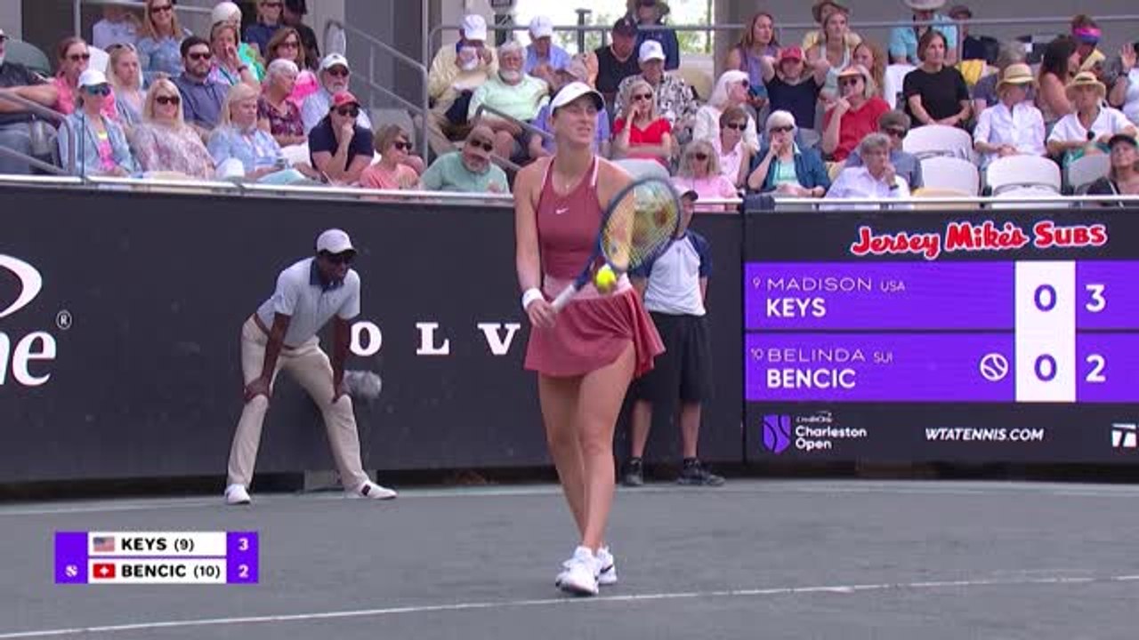 Highlights: Bencic nicht zu bremsen