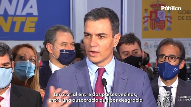 Sánchez: Estoy convencido de que los crímenes de guerra no van a quedar impunes