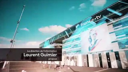 Le générique de la soirée électorale de France 2 pour le premier tour de la présidentielle