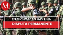 Michoacán, entidad con más enfrentamientos entre Guardia Nacional y criminales