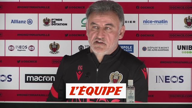 Galtier envoie un message à la Ligue - Foot - Coupe - Nice