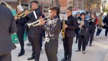 La banda del colegio formada por antiguos alumnos.