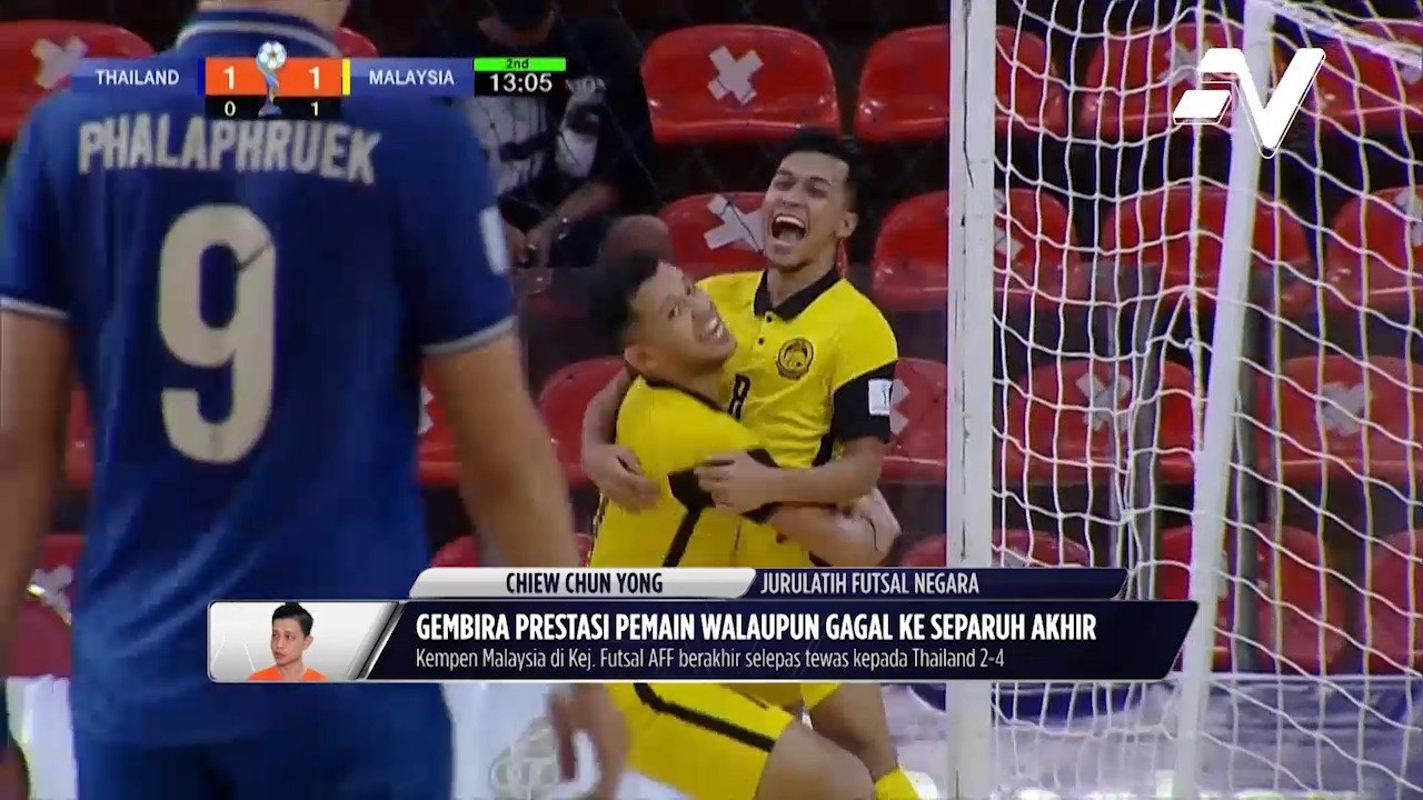 Chiew Chun Yong sedia bertanggungjawab di atas kegagalan Malaysia ke separuh akhir