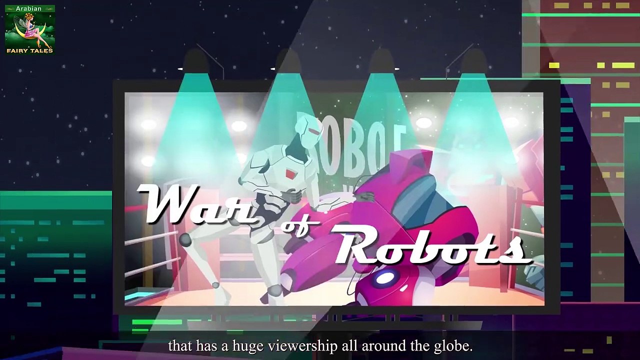 حرب الروبوتات - The War of Robots in Arabic - Arabian Fairy Tales
