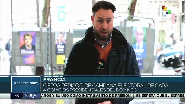 Candidato Emmanuel Macron lidera intenciones de voto de cara a elecciones en Francia