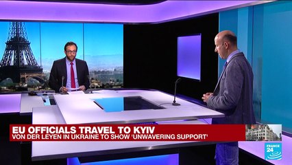 EU officials travel to Ukraine to show 'unwavering support' to kyiv