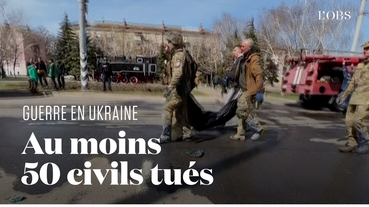 Des missiles frappent une gare remplie de civils dans l'est de l'Ukraine