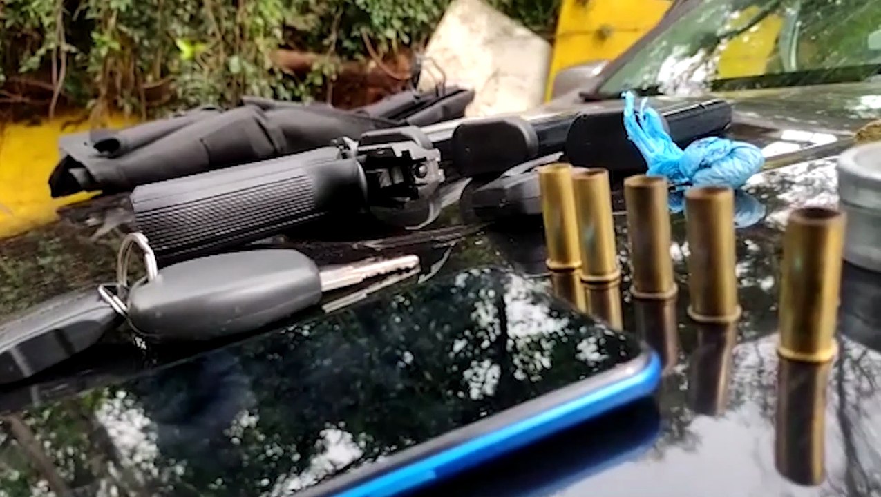 Coronel Jorge fala sobre troca de tiros com assaltantes no Cascavel Velho; Buscas prosseguem