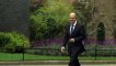 German Chancellor Olaf Scholz arrives at Downing Street