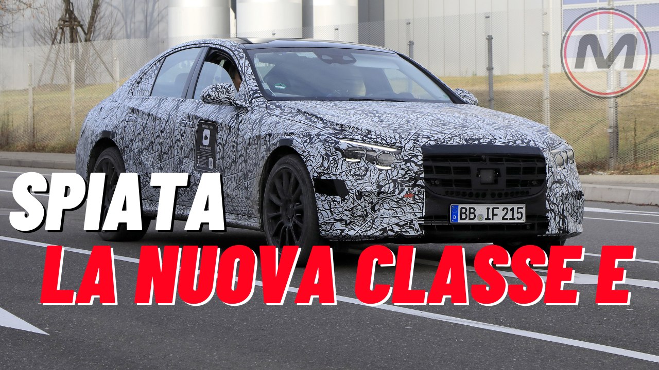 VIDEO SPIA | La nuova Mercedes Classe E per il 2023