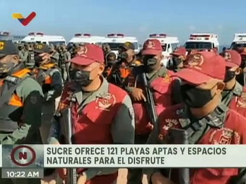 Entérate | Temporadistas tendrán a su disposición 121 playas, balnearios y ríos en el estado Sucre