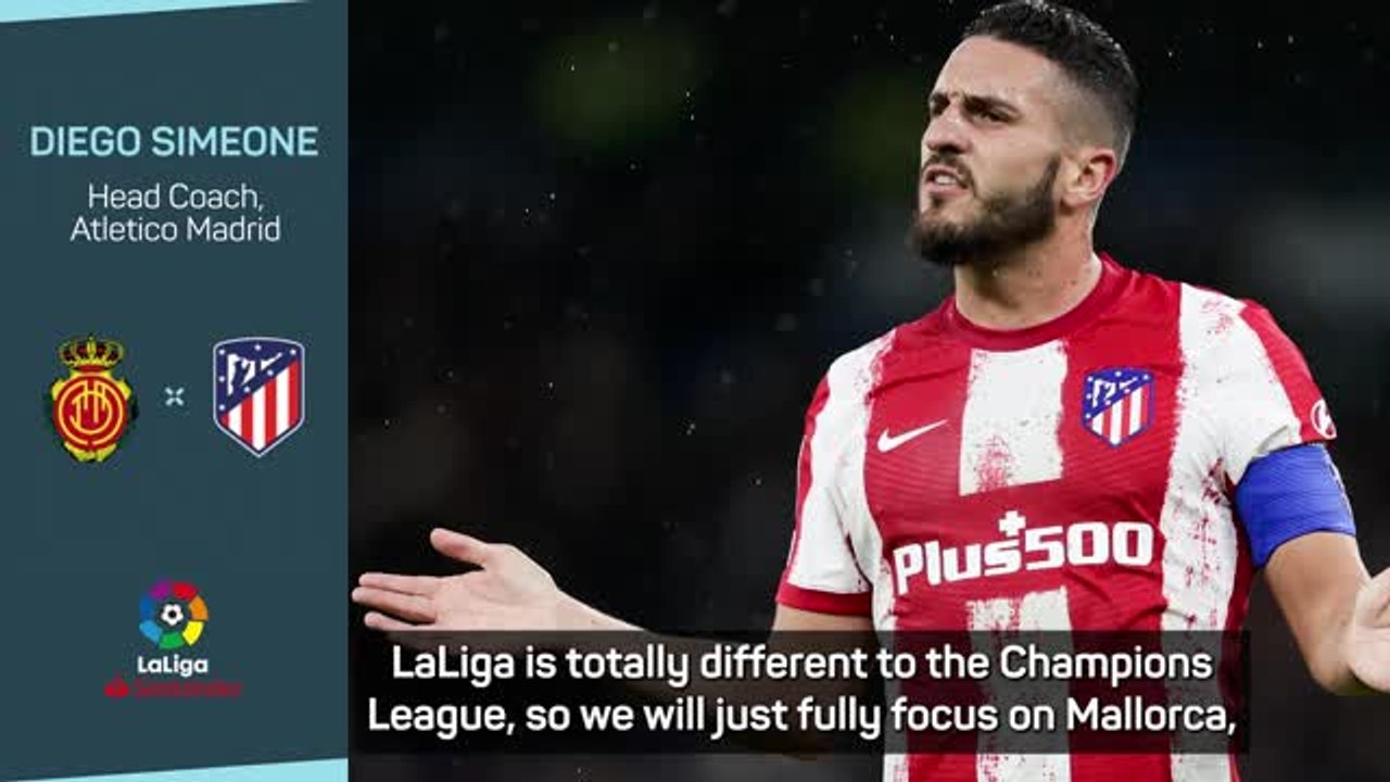 Champions League and LaLiga cannot be compared - Simeone