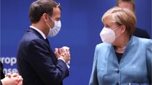 GALA VIDEO - Emmanuel Macron en jet-ski : les photos qui ont fait rire Angela Merkel