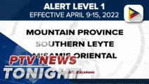 Palace: More areas in PH placed under Alert Level 1 from April 9-15