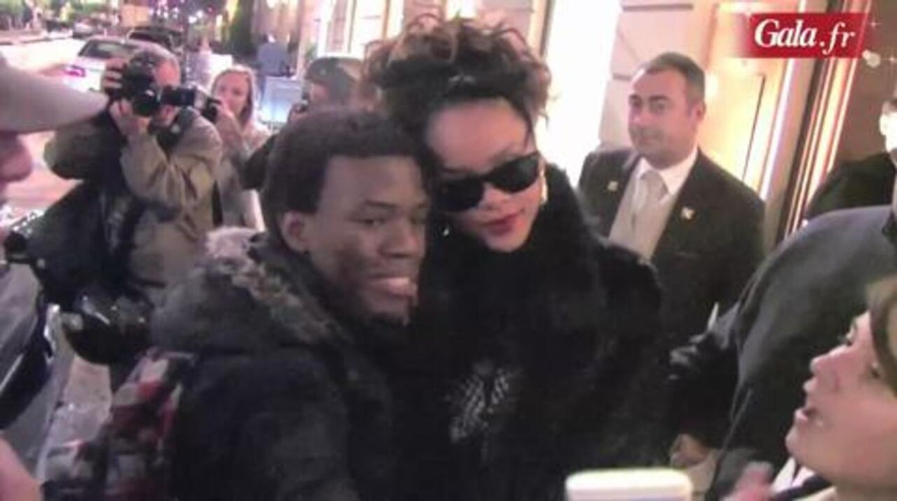 Rihanna à Paris