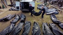 Russia-Ukraine conflict: hundreds of body bags pile up in Bucha