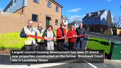 21 new council houses at Brockwell Court