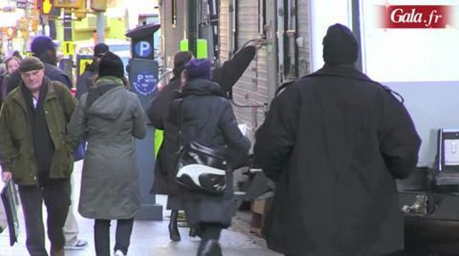 Marion Cotillard en tournage à NY