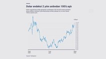(VİDEO-GRAFİK) Dolar endeksi 2 yılın ardından 100'ü aştı