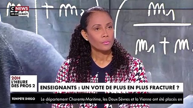 CNews : Dimitri Pavlenko s'emmêle les pinceaux en présentant un sondage sur le vote enseignant