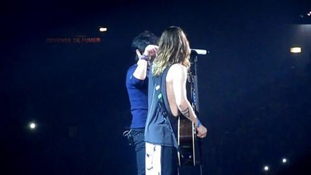 Gala.fr - Jared Leto et Nicolas Sirkis - The Kill - Zénith Paris