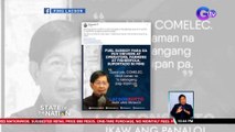 Lacson, nagpasalamat sa Comelec sa pagpayag nitong ituloy ang pamamahagi ng fuel subsidy sa mga tsuper | SONA